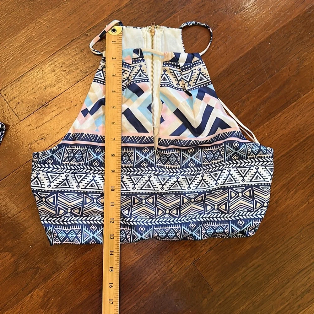 NWOT Apricot Lane Women’s Matching Boutique Summer Beach Set Size Small